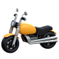 摩托车 3D 图标