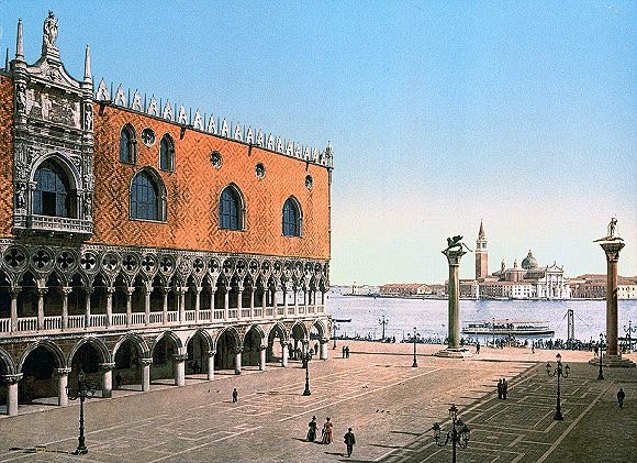 维多利亚时代的多彩威尼斯：19世纪的明信...