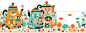 booth Character design  design ILLUSTRATION  kids Stand Toy Fair toys vector whimsical