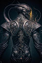by durer and hr giger, ethereal humanoid life form made of liquid dark stars, encased in a luxurious retro astronaut suit with eldritch filigree ornaments,lovecraftian , dynamic pose, cinematic scene, octane render, unreal engine, hyper maximalist, volume