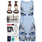 A fashion look from July 2013 featuring J.Crew dresses, Zara sandals and CABARET clutches. Browse and shop related looks.