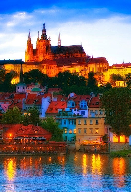 Castle, Prague, Czec...