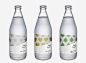 三色水瓶外包装高清素材 外包装 矿泉水 绿色 透明玻璃瓶 黄色 免抠png 设计图片 免费下载