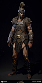 Assassin's Creed Odyssey - Kronos Armor, Bruno Morin : I was responsible of modeling and texturing Kronos armor set.
As always, it was a team effort. Here's the complete credits list for this work.
I hope I didn't forget anybody. 

Based on a concept by:
