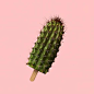 art direction | Cactus Popsicle by artist Francesco Vullo