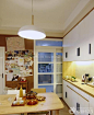 40平米一室一厅小户型厨房餐厅一体效果图
