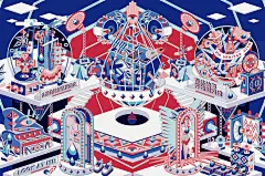 百雀羚插画4