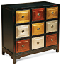 Tic-Tac-Toe Accent Chest contemporary-accent-chests-and-cabinets