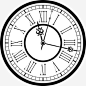 复古罗马数字表盘时钟