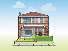 A recent illustration I did for a new Chicago homeowner.