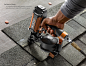 RIDGID Pneumatic Roofing Nailer : Introducing innovation while implementing a new Visual Brand Language.