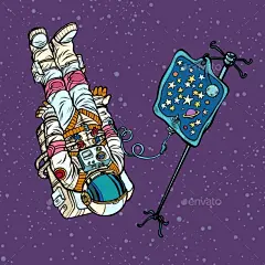 明星发烧宇航员进行医学滴管-杂项概念Star Fever Astronaut Under Medical Dropper - Miscellaneous Conceptual宇航员、血液、队长、宇宙,宇航员,朋克,死,捐赠者,梦想,滴管,药物,药物成瘾,未来,帮助,英雄,医院,生活、医学、外太空,耐心,先锋,星球,火箭,科幻,科学,科幻小说,科幻小说,太空,宇航员,静脉 astronaut, blood, captain, cosmic, cosmonaut, cyberpunk, death, dono