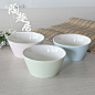 陶瓷沙拉碗 叁色 盒装 日本出口陶瓷