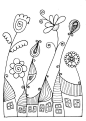 Flowervillage by Annabies on Etsy