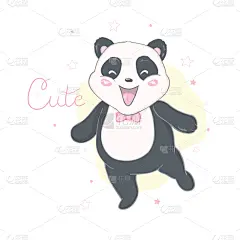 可爱的,熊猫,泰迪熊,华贵,玩具,野生动物,肖像,哺乳纲,小的,自然美