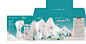 Winter wonderland : 5 paper crafted winter wonderlands made for Clarsonic's 2017 holiday gift packaging