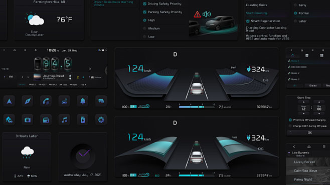 KIA EV Infotainment ...