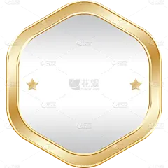 通用电商促销活动金属质感促销标签元素贴纸