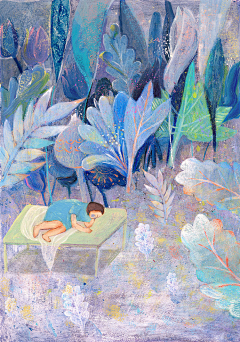 飘扬的扬采集到场景插画手绘