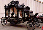 German 1850 hearse: 