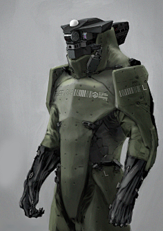 未来人类最强大的单兵作战武.12431采集到科幻角色采集photo.