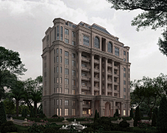 皮皮皮皮皮么采集到A-住宅建筑效果图