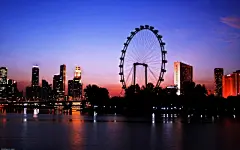 摩天轮唯美景观图片桌面高清壁纸桌面壁纸1