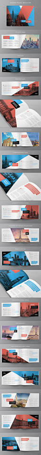 Modern Travel Brochure - Brochures Print Templates