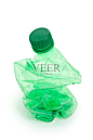 碎绿水瓶