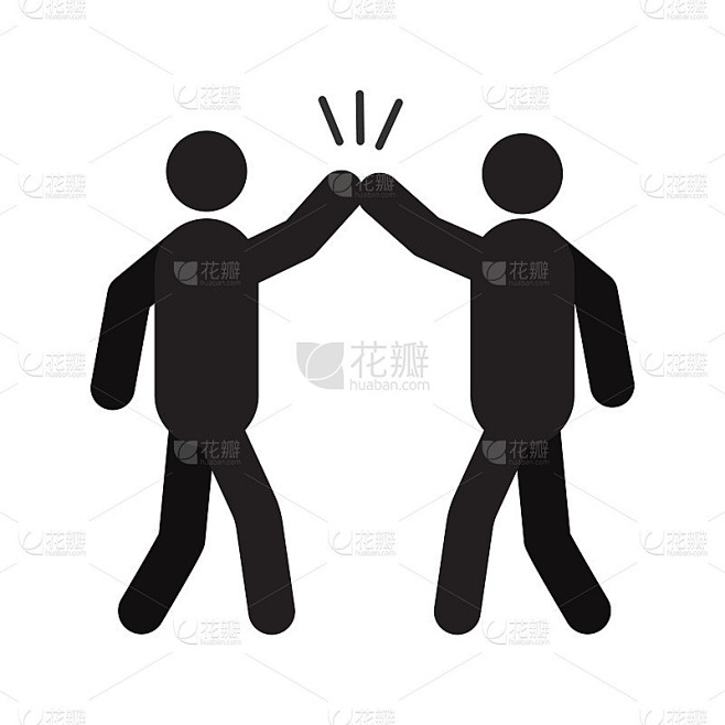 击掌手势图标