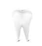 一颗洁白的牙齿 牙齿