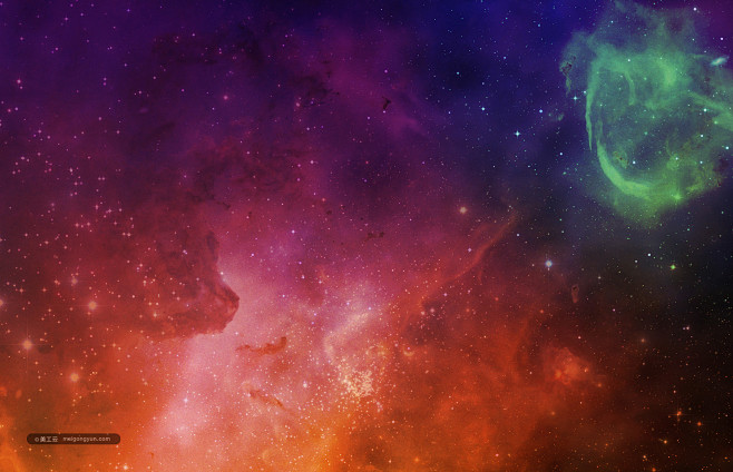 炫酷星空背景高清图1920px