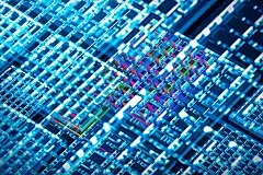Nano Technology Background 17款未来科幻人工智能纳米技术芯片科技海报背景底纹ps设计素材_UIGUI