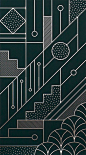 Staircase by Kristina Krogh | Poster from theposterclub.com