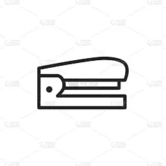 步进图标矢量插图