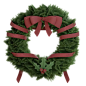 Christmas Wreath  3D Icon