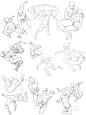 25数媒动画—打斗大动态素材分享 - 小红书