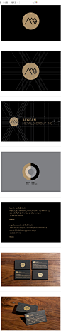 Aegean Metal Group品牌形象设计 DESIGN设计圈 拼图详情页 设计时代网 #设计#