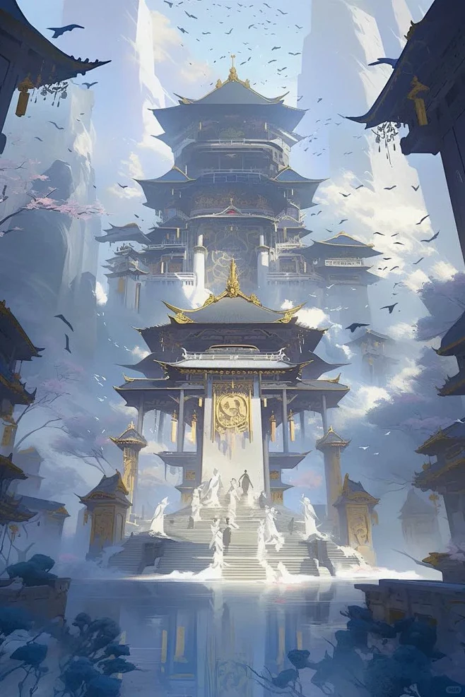 100个玄幻场景之九十九 轮回殿 - 小红书-花瓣网