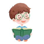 小男孩2教育动态贴纸