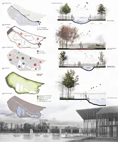 专辑|景观建筑设计 分析图丨扫码打包 - 微相册