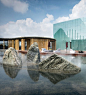Guilin Wanda Cultural Tourism Exhibition Center 桂林万达文旅展示中心 | Guilin, China | TengYuan Design Institute + WAT Studio #china #guilin #landscapearchitecture #design #water