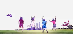 卡通手绘创意青春毕业海报插画_新图网 https://ixintu.com 毕业季 青春 卡通手绘 创意设计 海报 插画