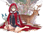 【童話】小紅帽 : 大家小时候，都看过哪些童话？
今天的pixiv spotlight编辑部为大家带来人人都知晓的童话系列之“小红帽”篇！