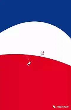 【百事可乐为旗下产品“百事轻怡”设计的一系列创意宣传海报】
百事可乐又搞事情，新包装很酷炫~