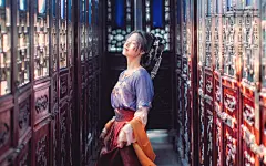 2018年11月性感美女古装唯美高清日历壁纸