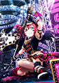 #Lovelive# 黑泽露比、津岛善子、小原鞠莉  new UR/SSR cards “朋克摇滚篇” 醒前/后/双体  *去框无水印 ​​​​