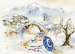 〔 古风水彩 〕作者' 亓氿violet °