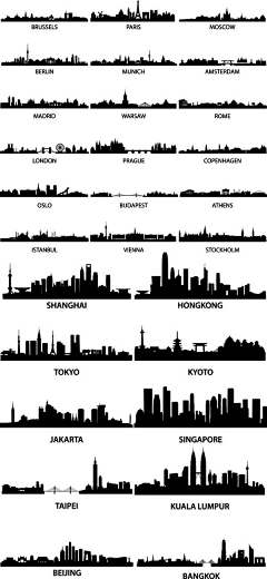 萤火之森＆采集到城市建筑图