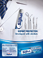 Making Headlines with Signal : Global launch of expert protection toothpaste. Key visual had to showcase scientific credentials of product.Headline developed the “dentist pocket” Key Visual including photo shooting, styling and illustrations and a Think B